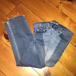 Gap Two Tone Denim Jeans
